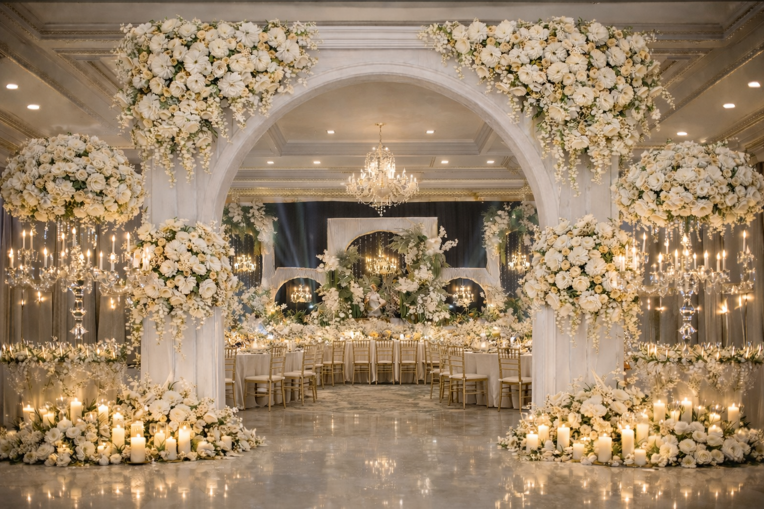 Wedding mandap decoration