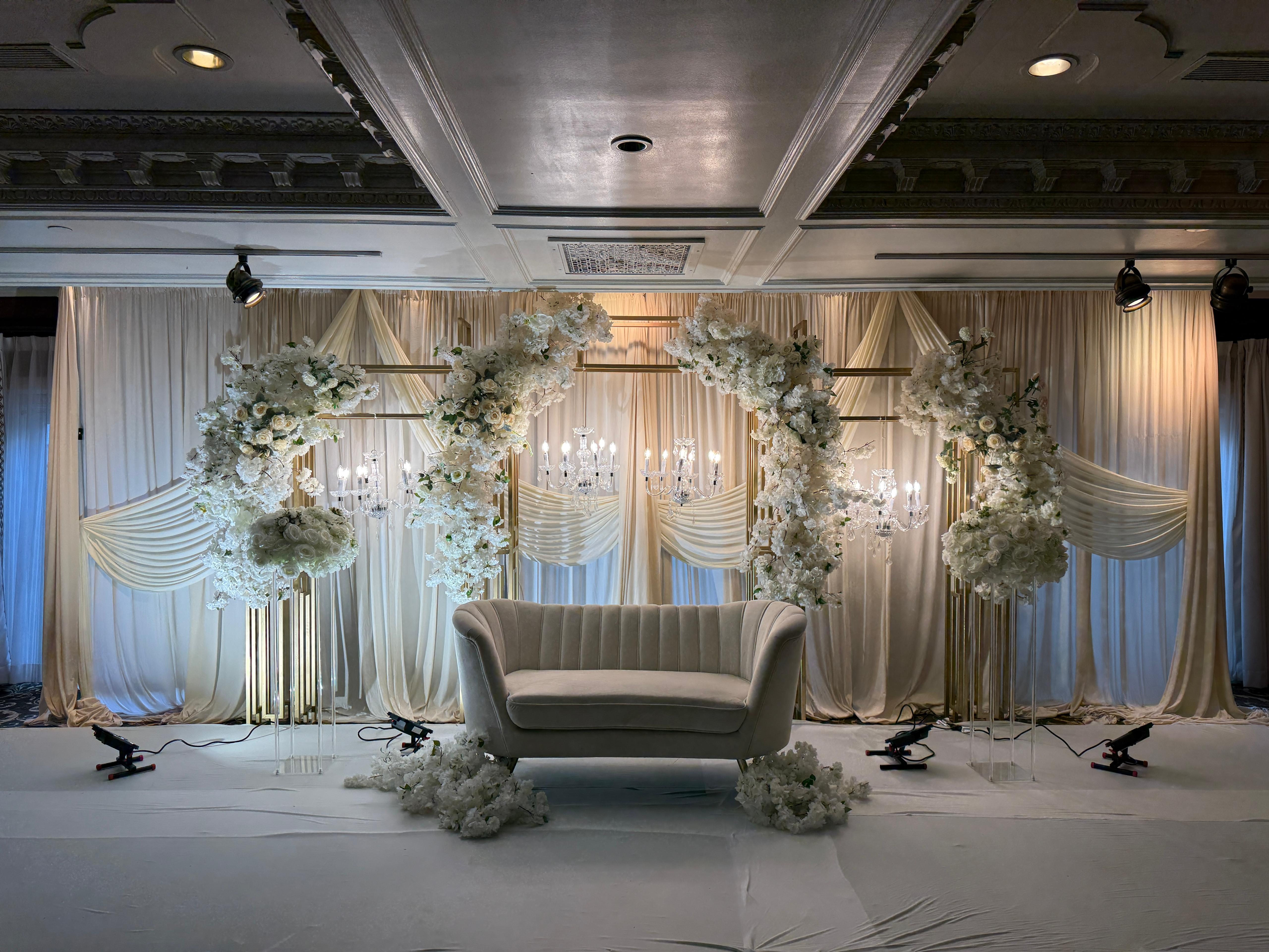 Wedding reception decor